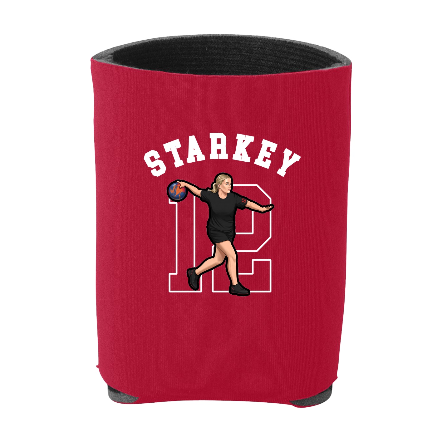 Can Holder — Shirsey Arch in Red