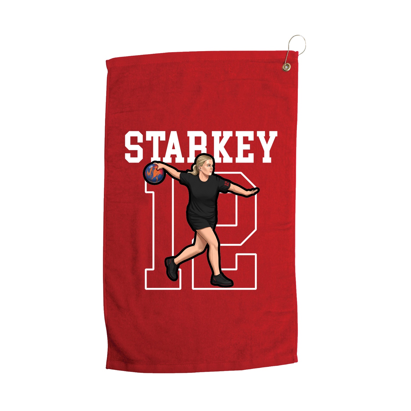 Golf Towel — Shirsey in Red