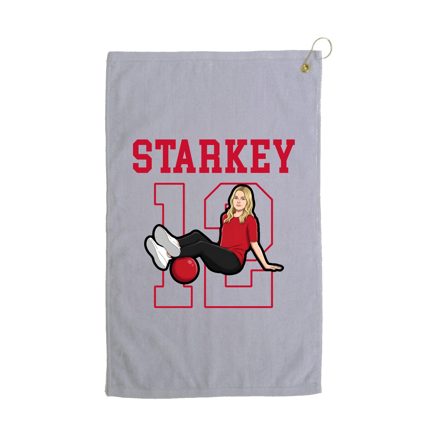 Golf Towel — Shirsey in Grey