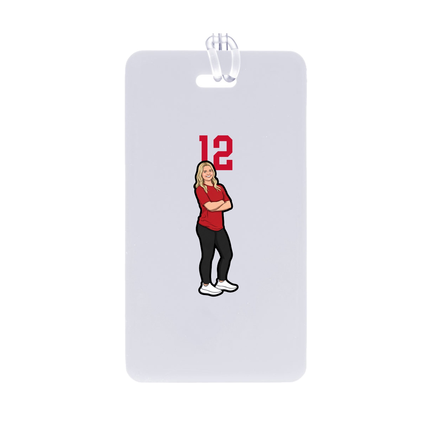 Bag Tag — Number Top in Classic