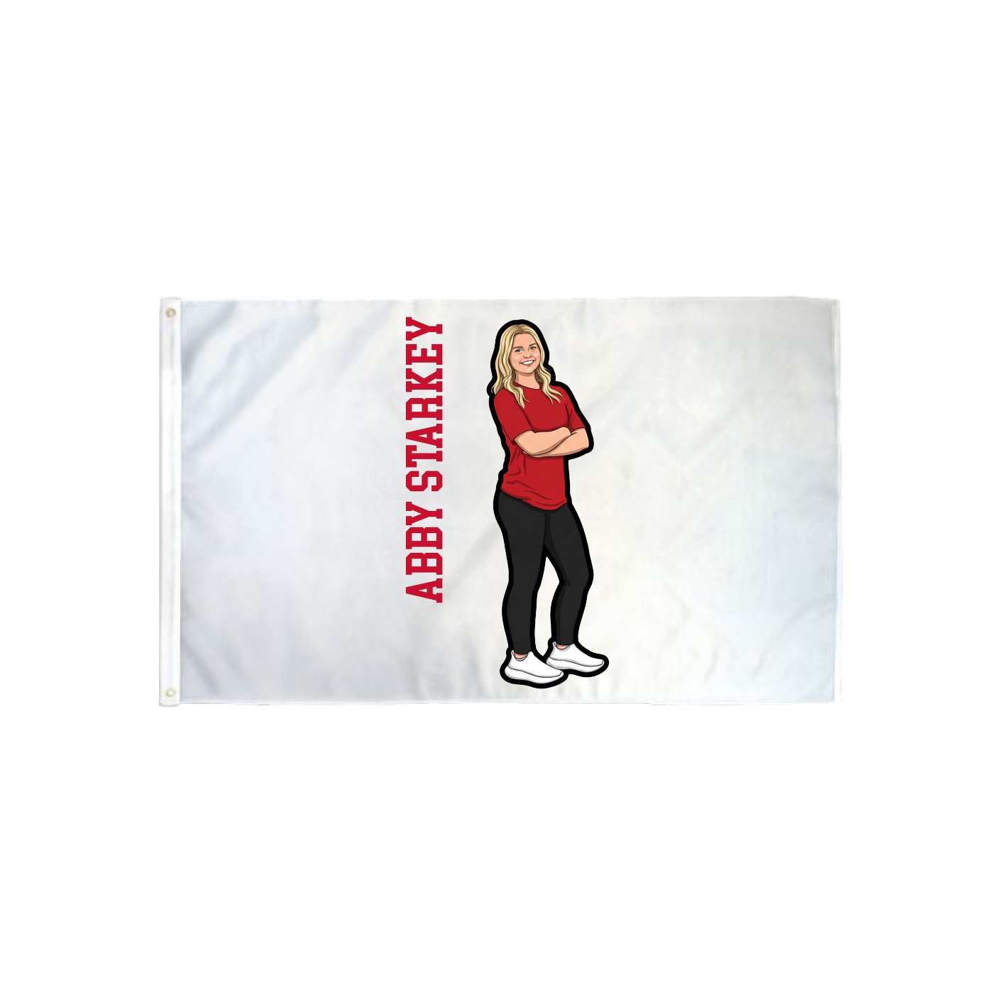3x5 Flag — Name Vertical in Classic