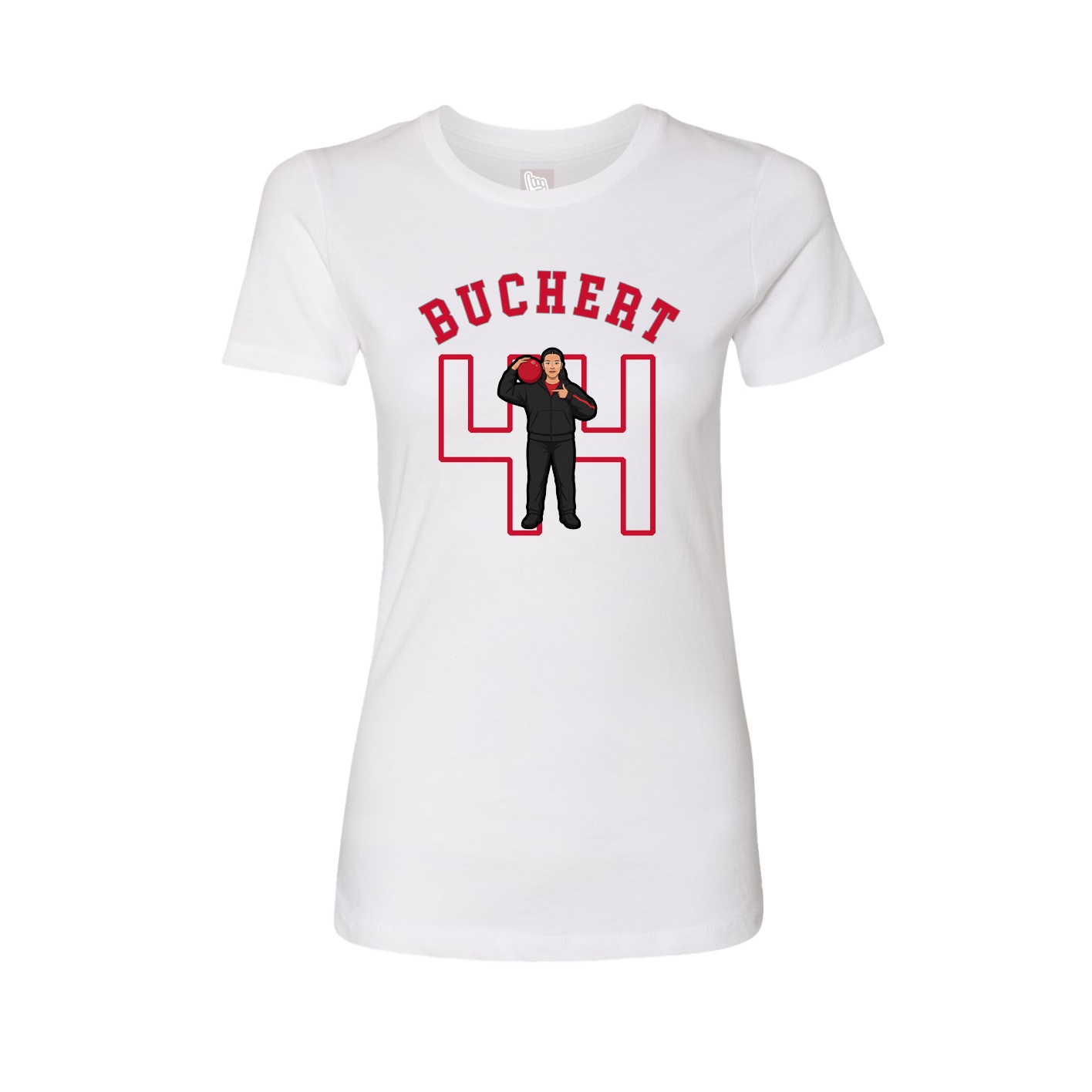 Womens Tee — Shirsey Arch in White