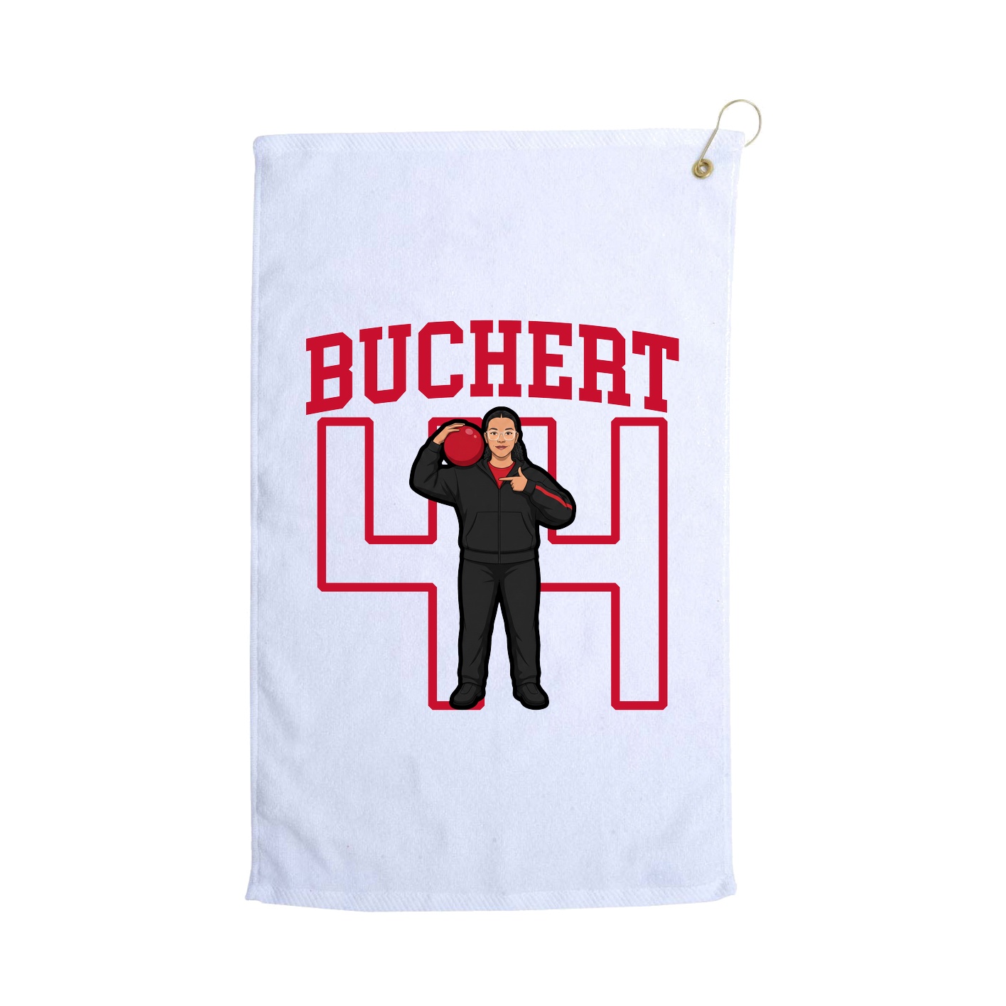 Golf Towel — Shirsey in White