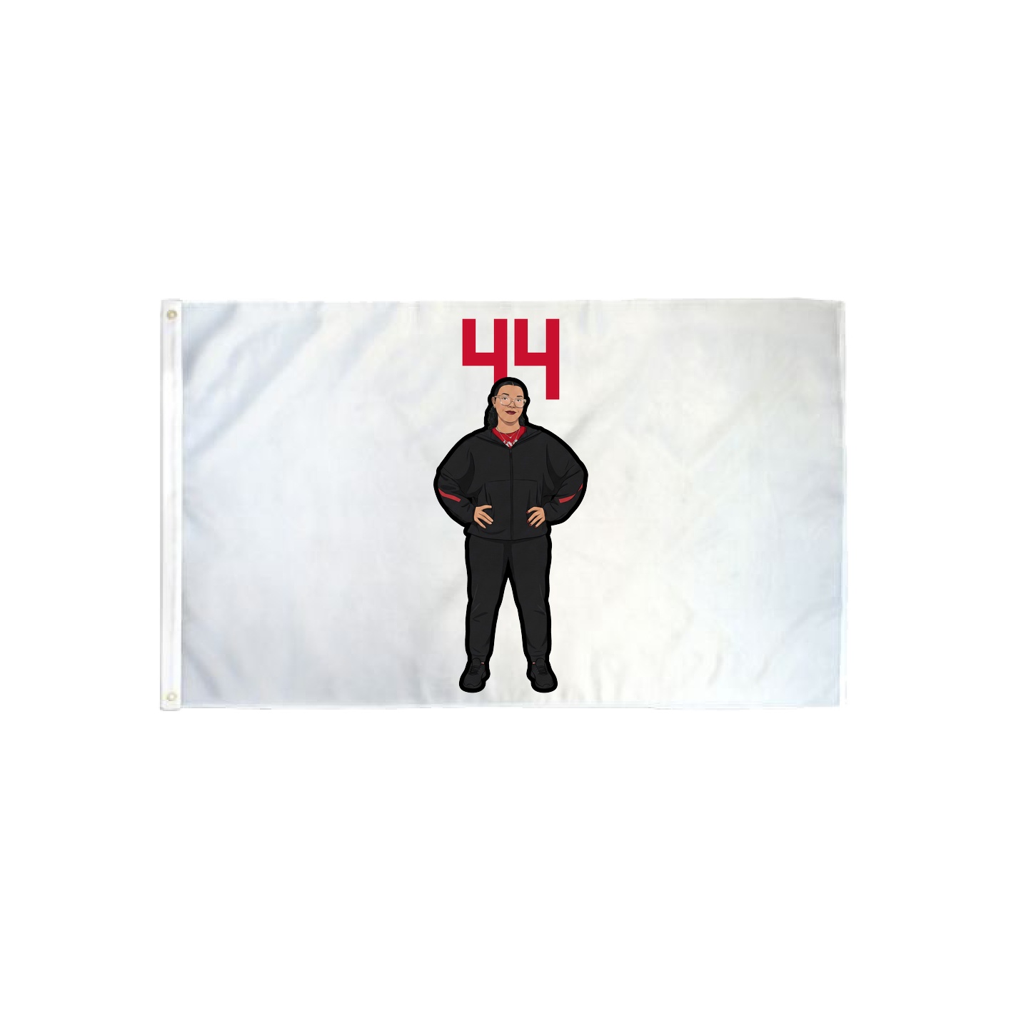 3x5 Flag — Number Top in Classic