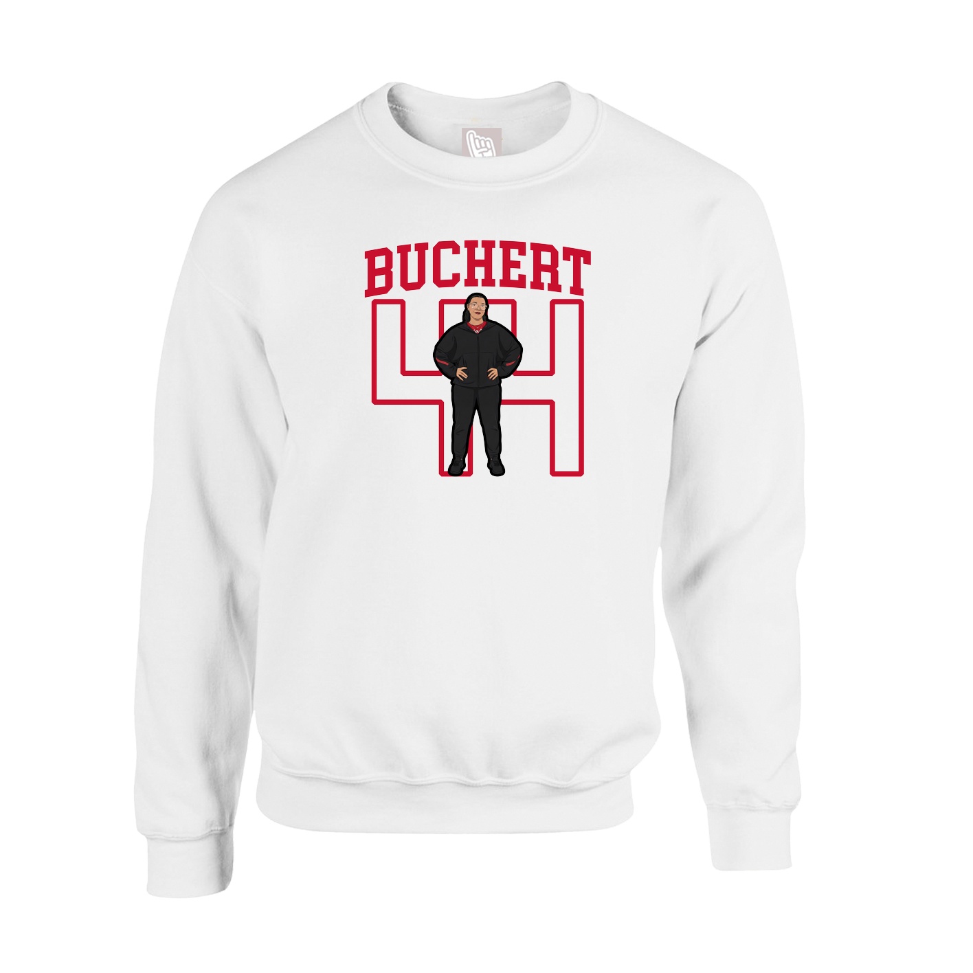 Fleece Crew — Shirsey in White