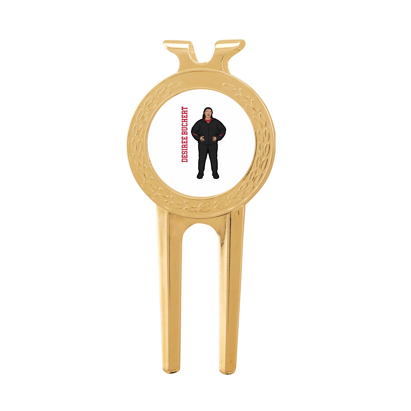 Divot Tool with Ball Marker — Name Vertical in Classic