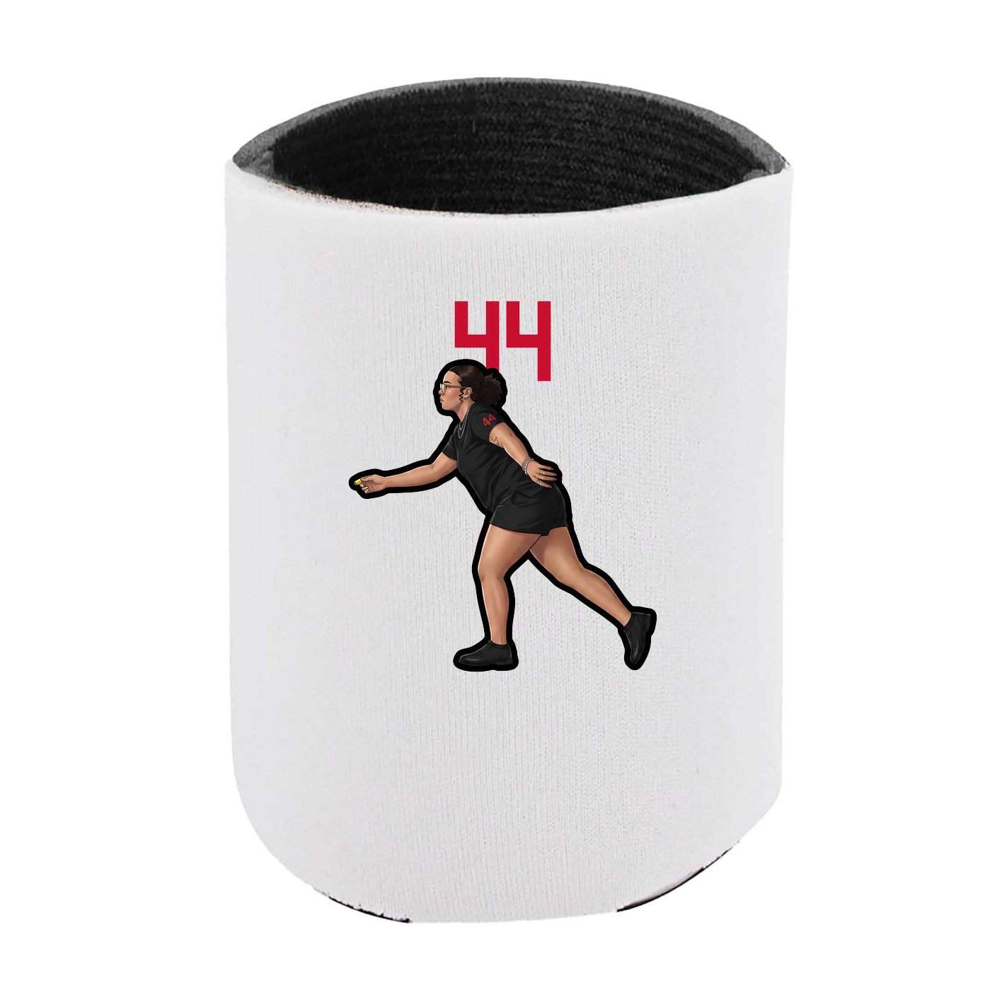 Can Holder — Number Top in White