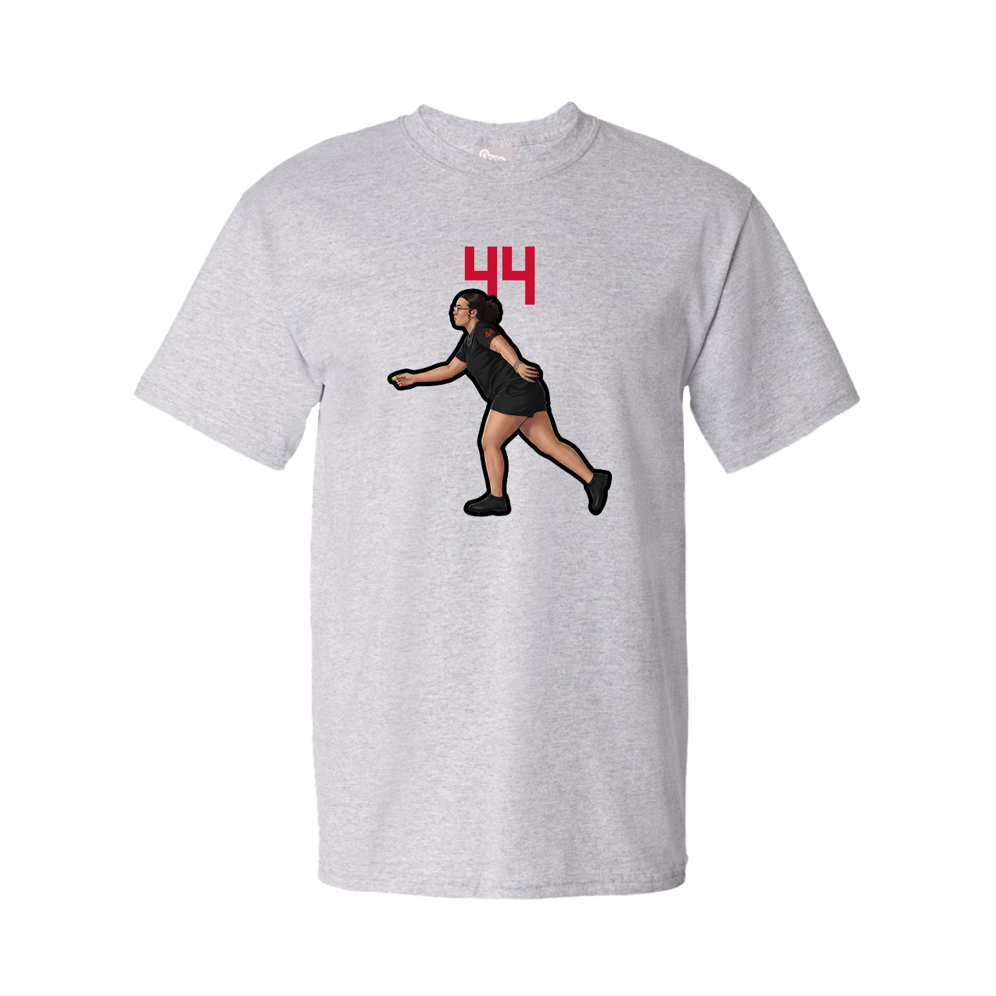 Tee — Number Top in Grey
