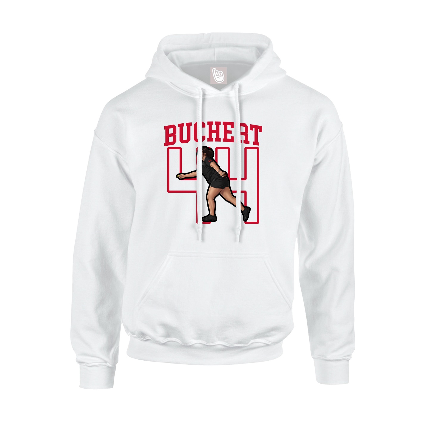 Hoodie — Shirsey in White