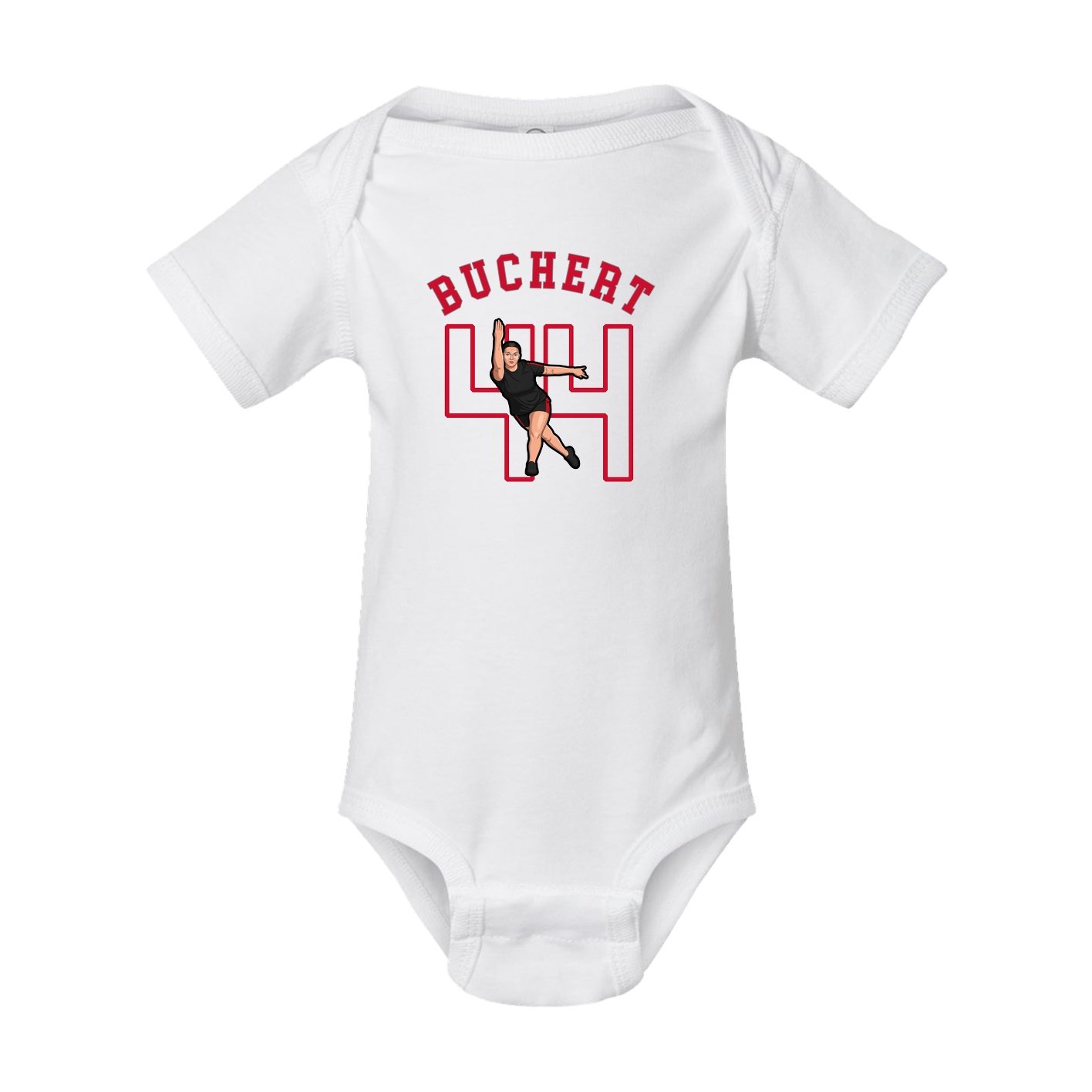 Baby Onesie — Shirsey Arch in White