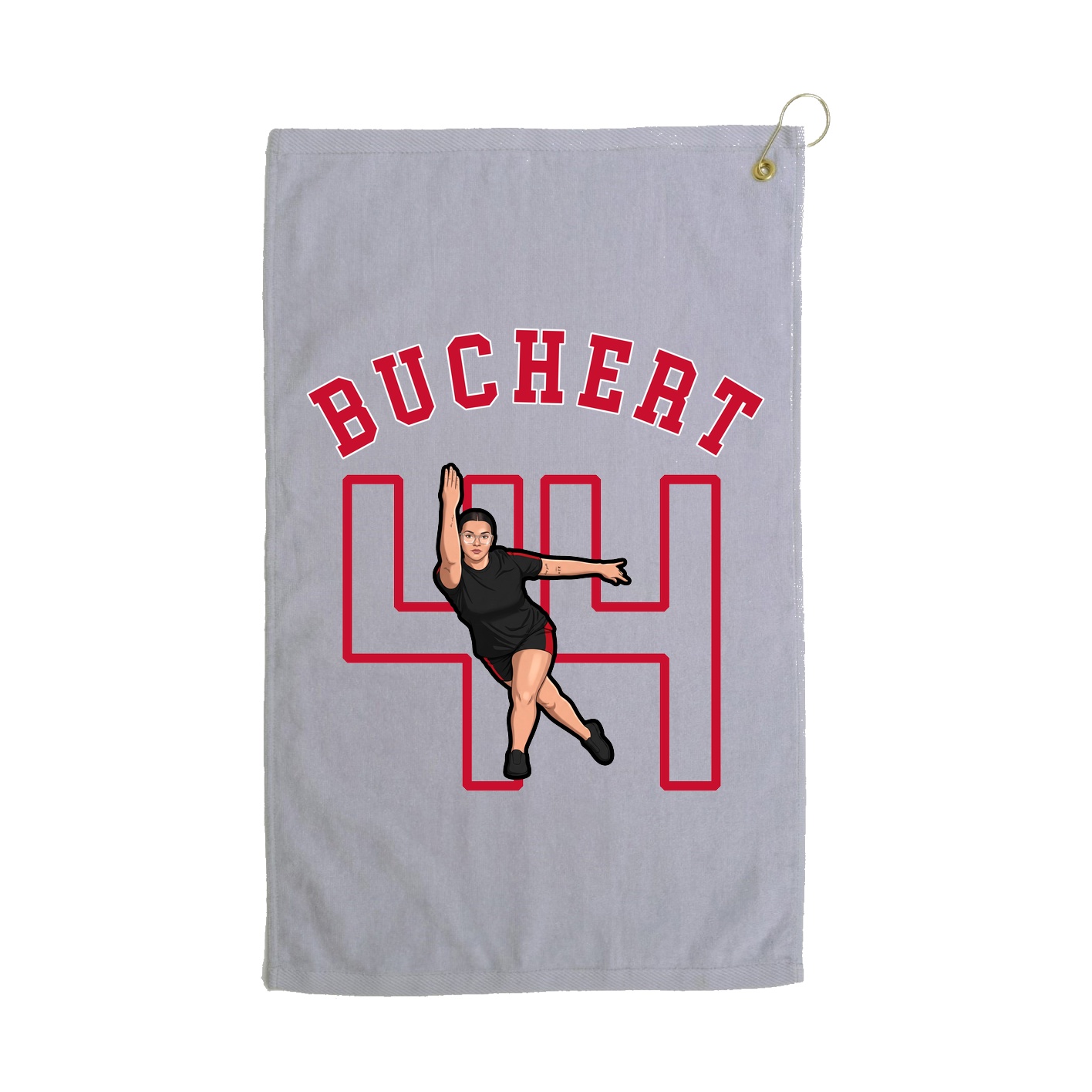 Golf Towel — Shirsey Arch in Grey