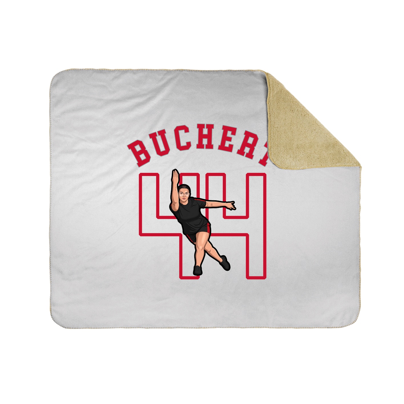 Throw Blanket — Shirsey Arch in White