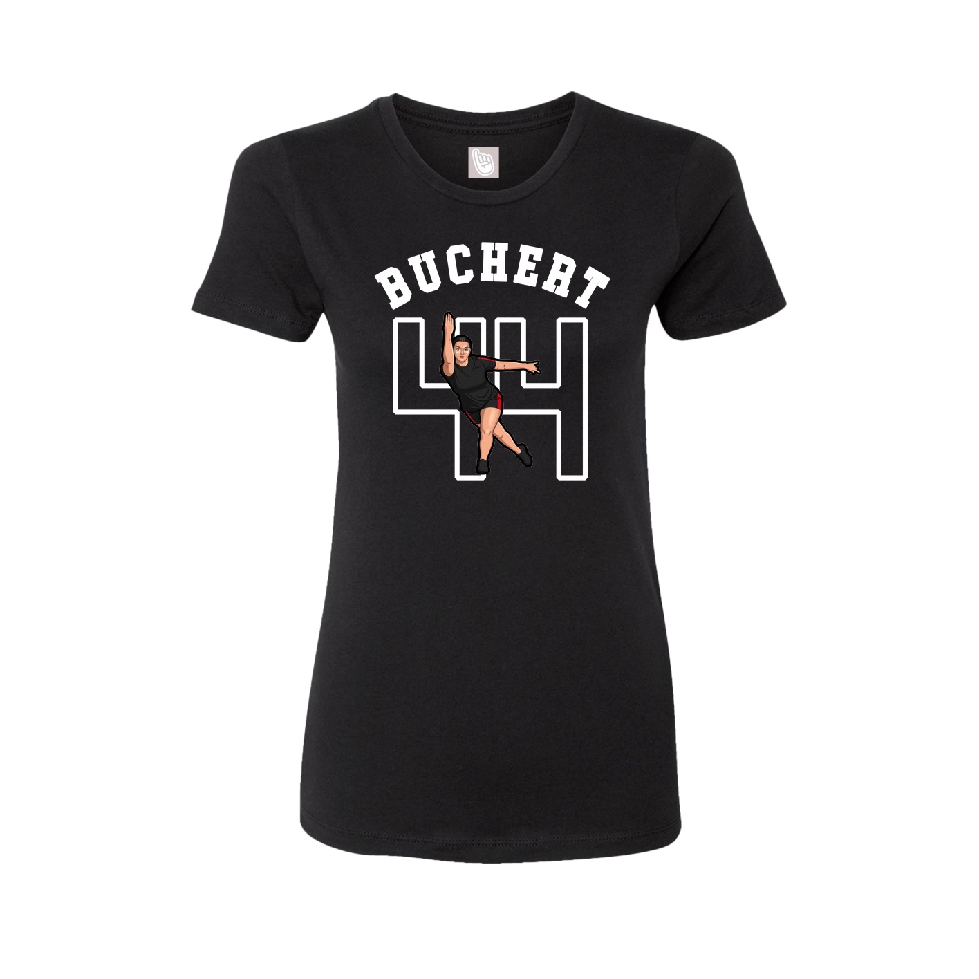 Womens Tee — Shirsey Arch in Black