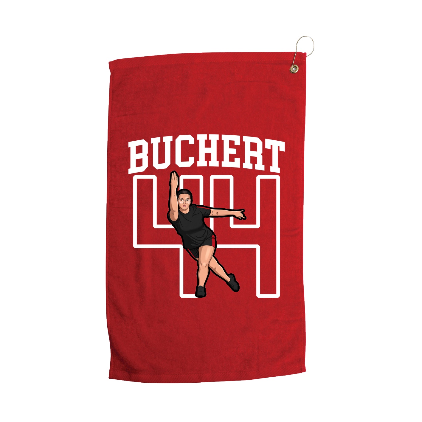 Golf Towel — Shirsey in Red