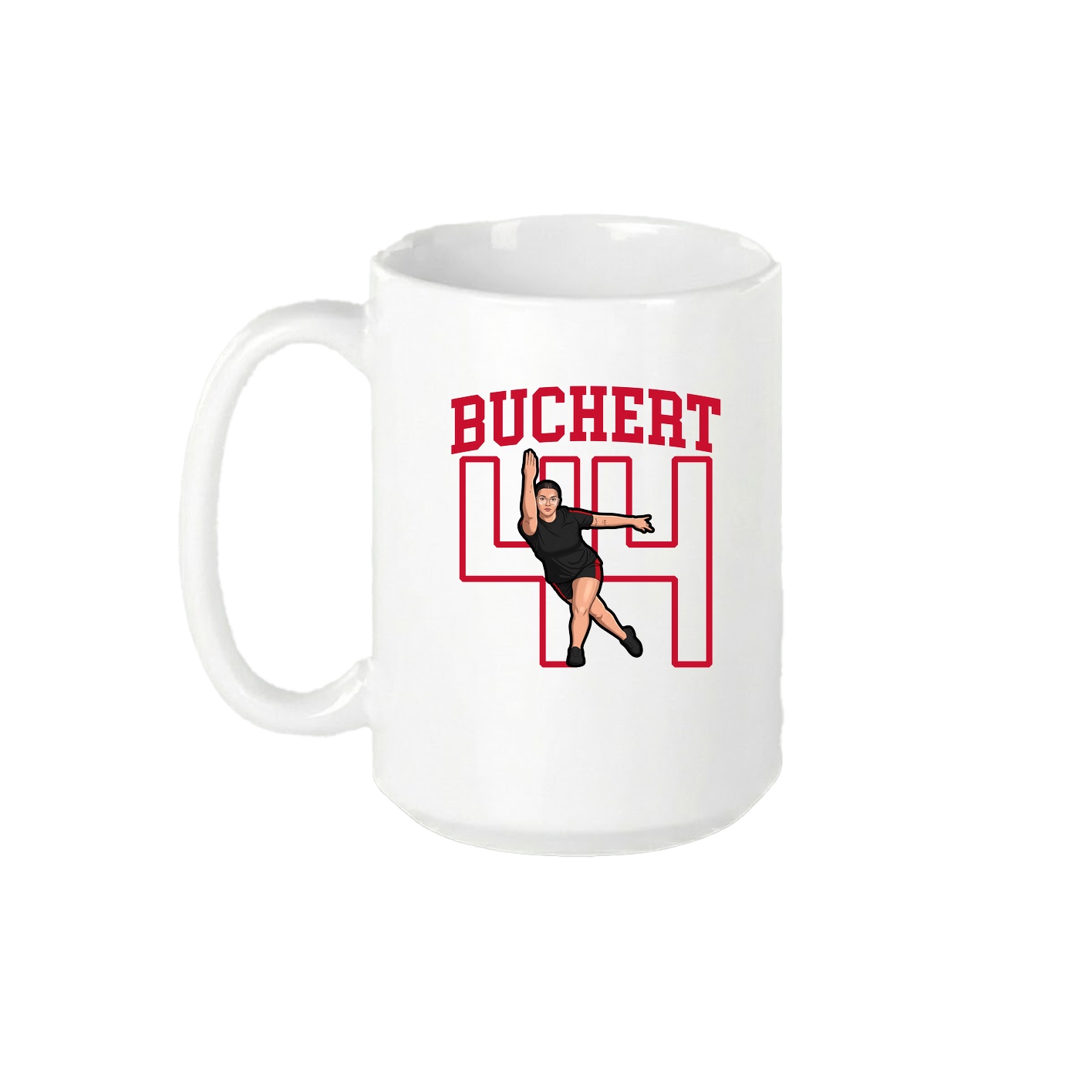 15oz Coffee Mug — Shirsey in White