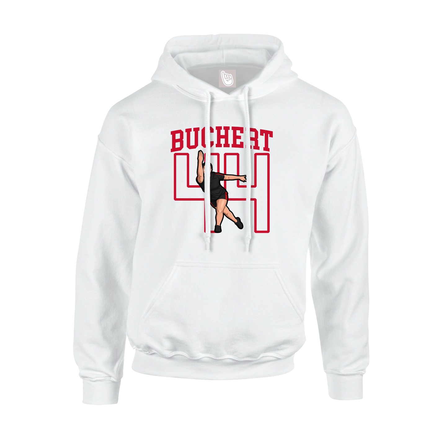 Hoodie — Shirsey in White