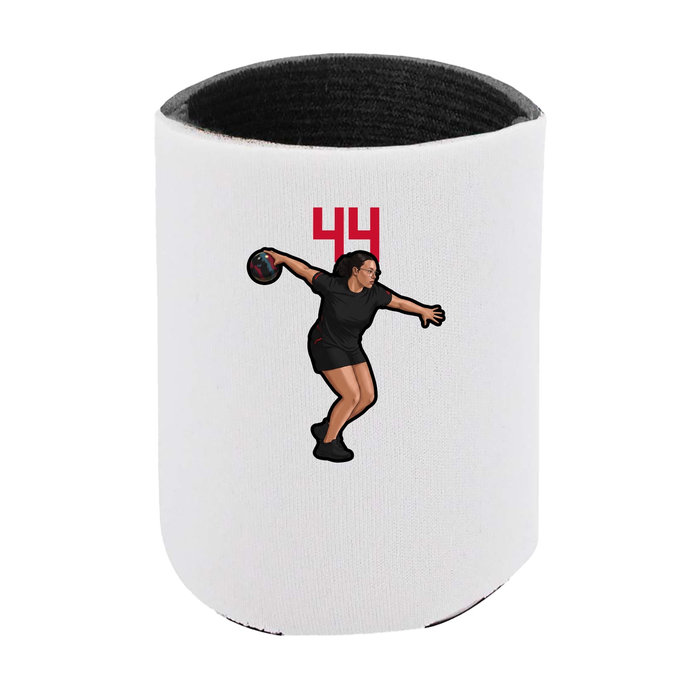Can Holder — Number Top in White