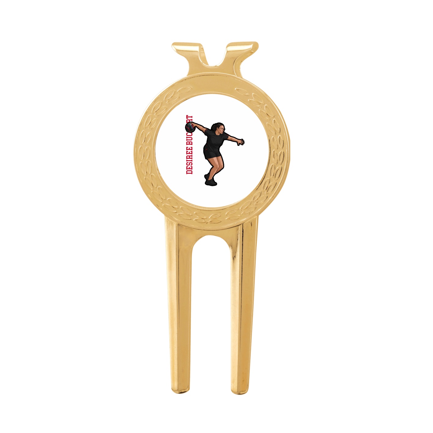 Divot Tool with Ball Marker — Name Vertical in Classic