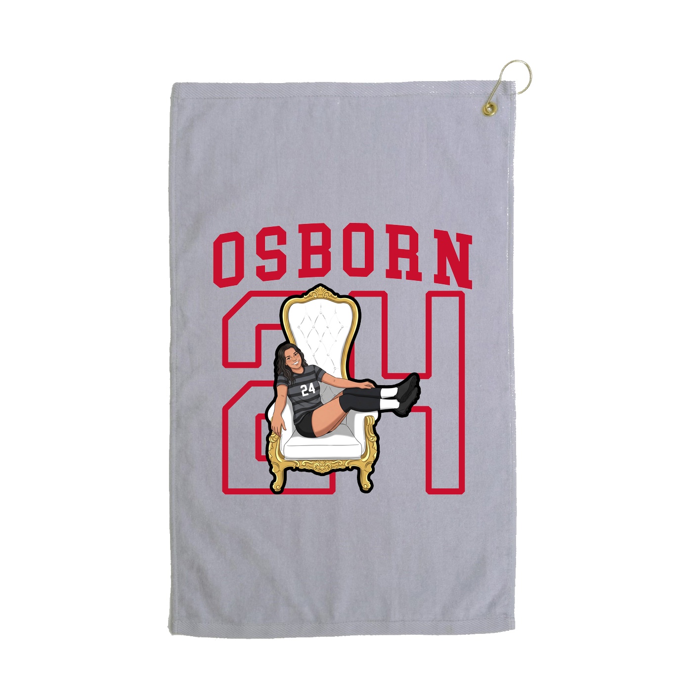 Golf Towel — Shirsey in Grey