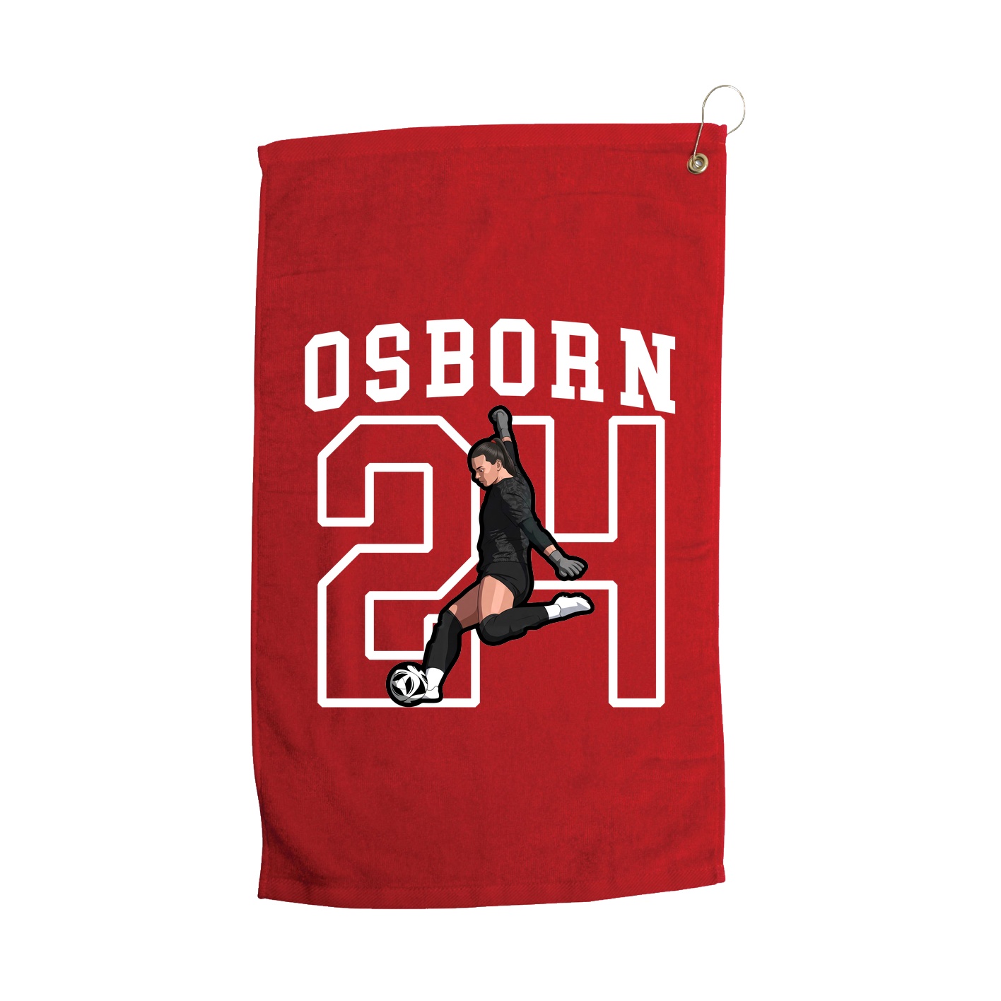 Golf Towel — Shirsey in Red