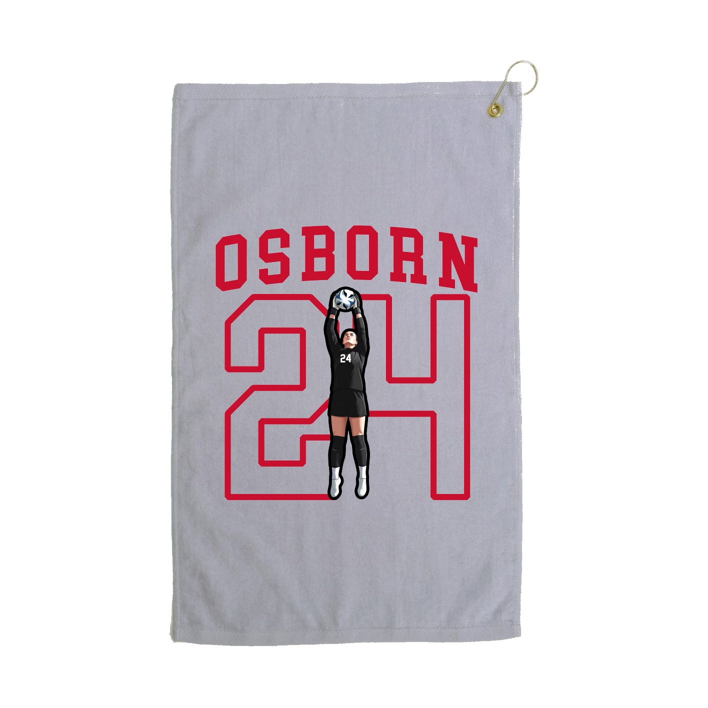 Golf Towel — Shirsey in Grey