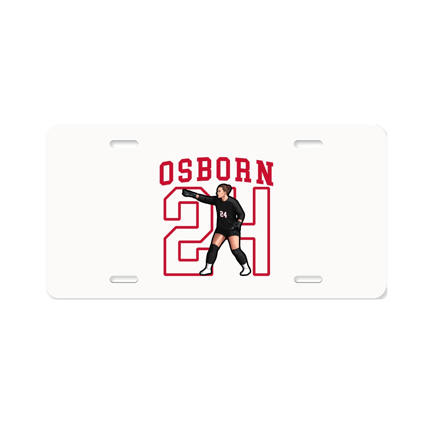 License Plate — Shirsey in Classic