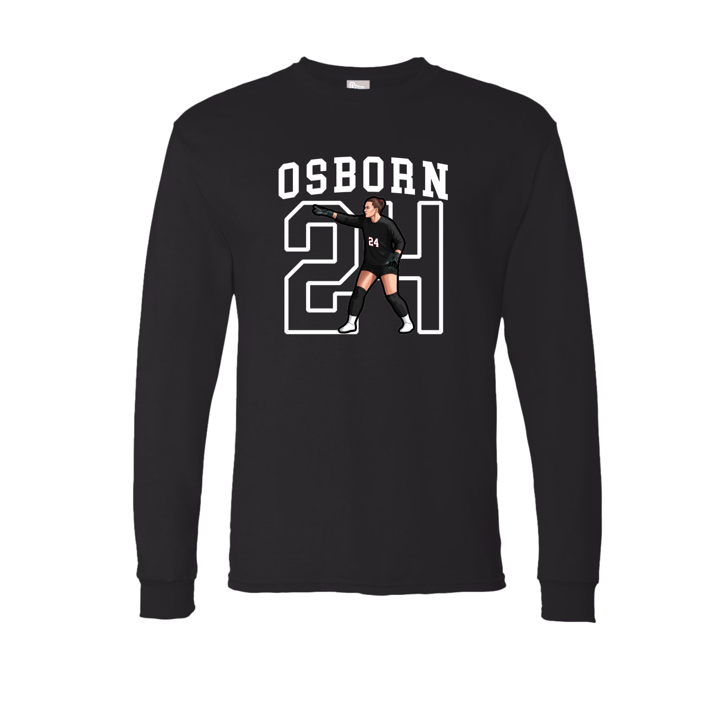 Long Sleeve Tee — Shirsey in Black