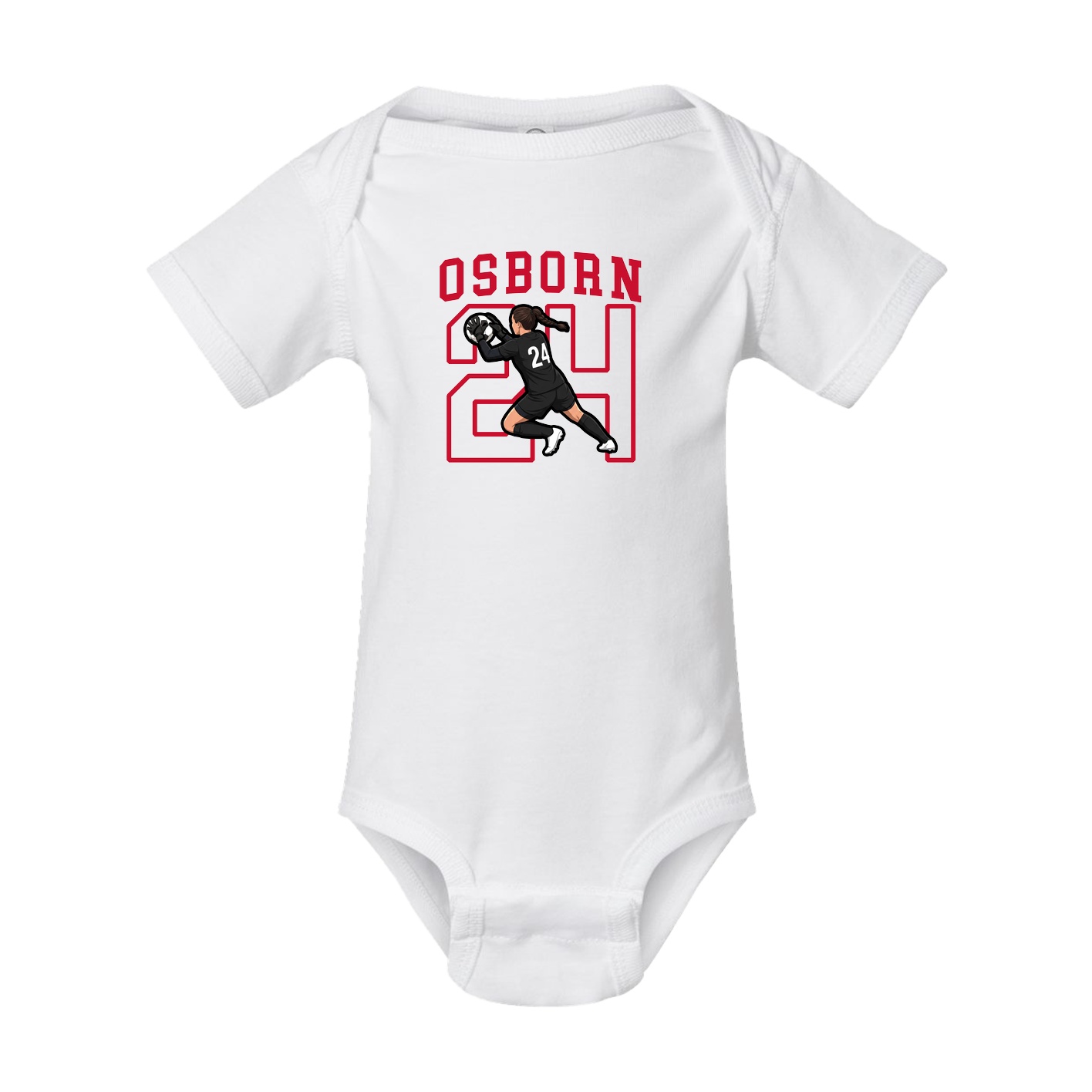 Baby Onesie — Shirsey in White