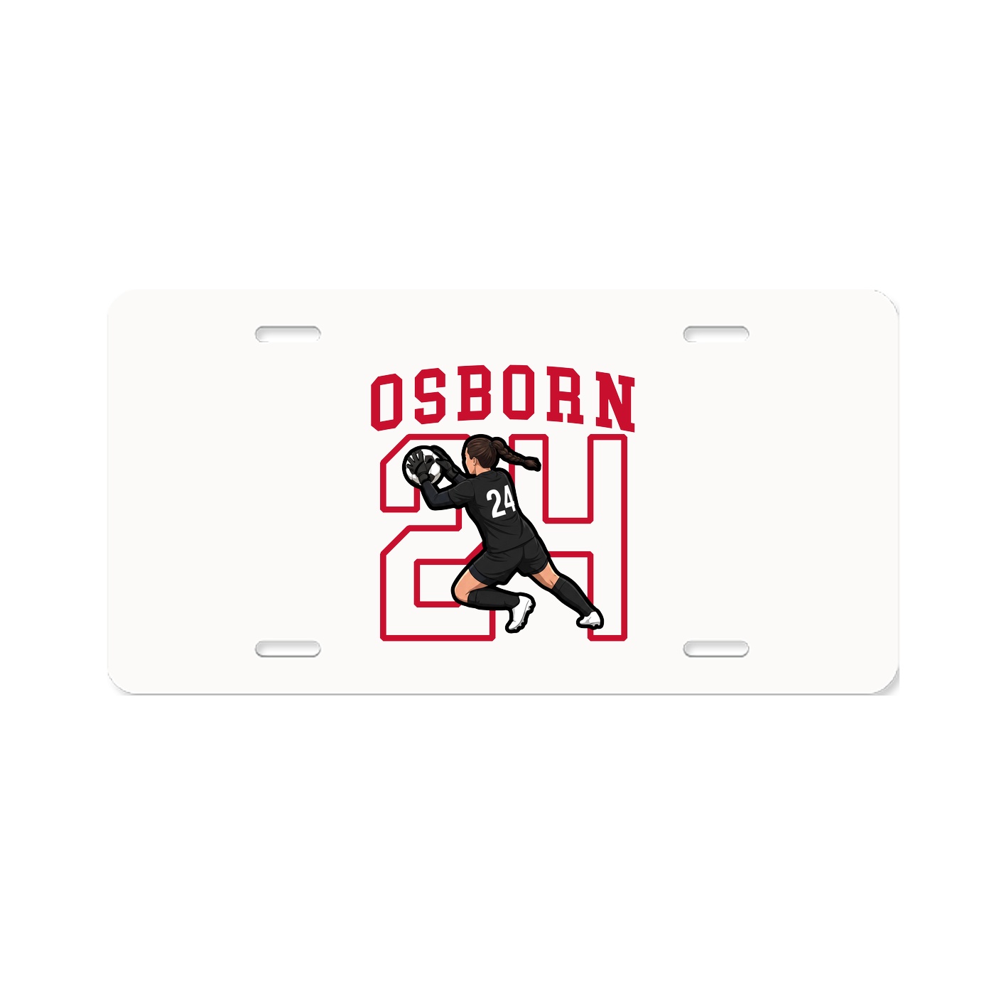 Aluminum License Plate