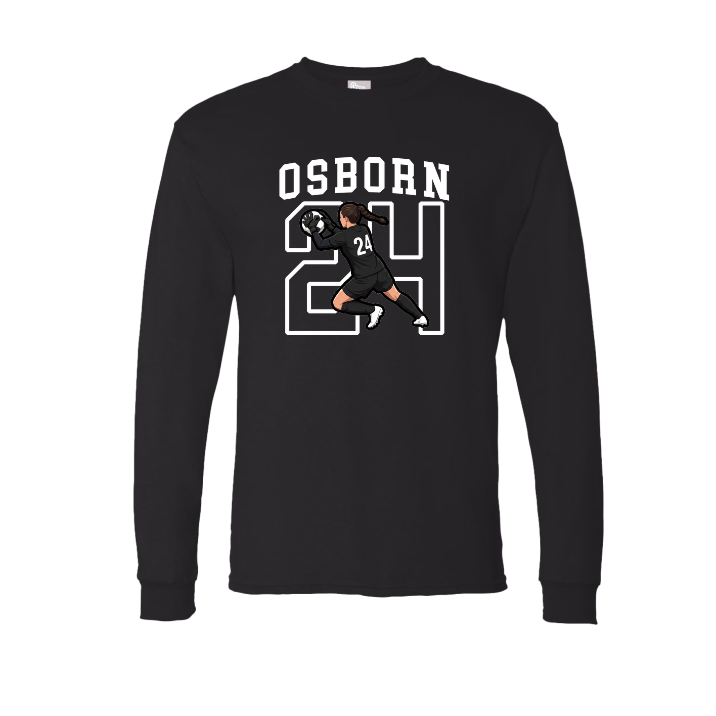 Long Sleeve Tee — Shirsey in Black