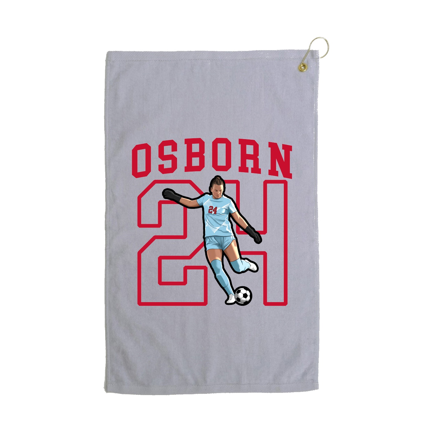 Golf Towel — Shirsey in Grey
