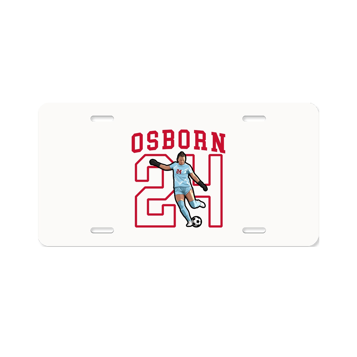 License Plate — Shirsey in Classic