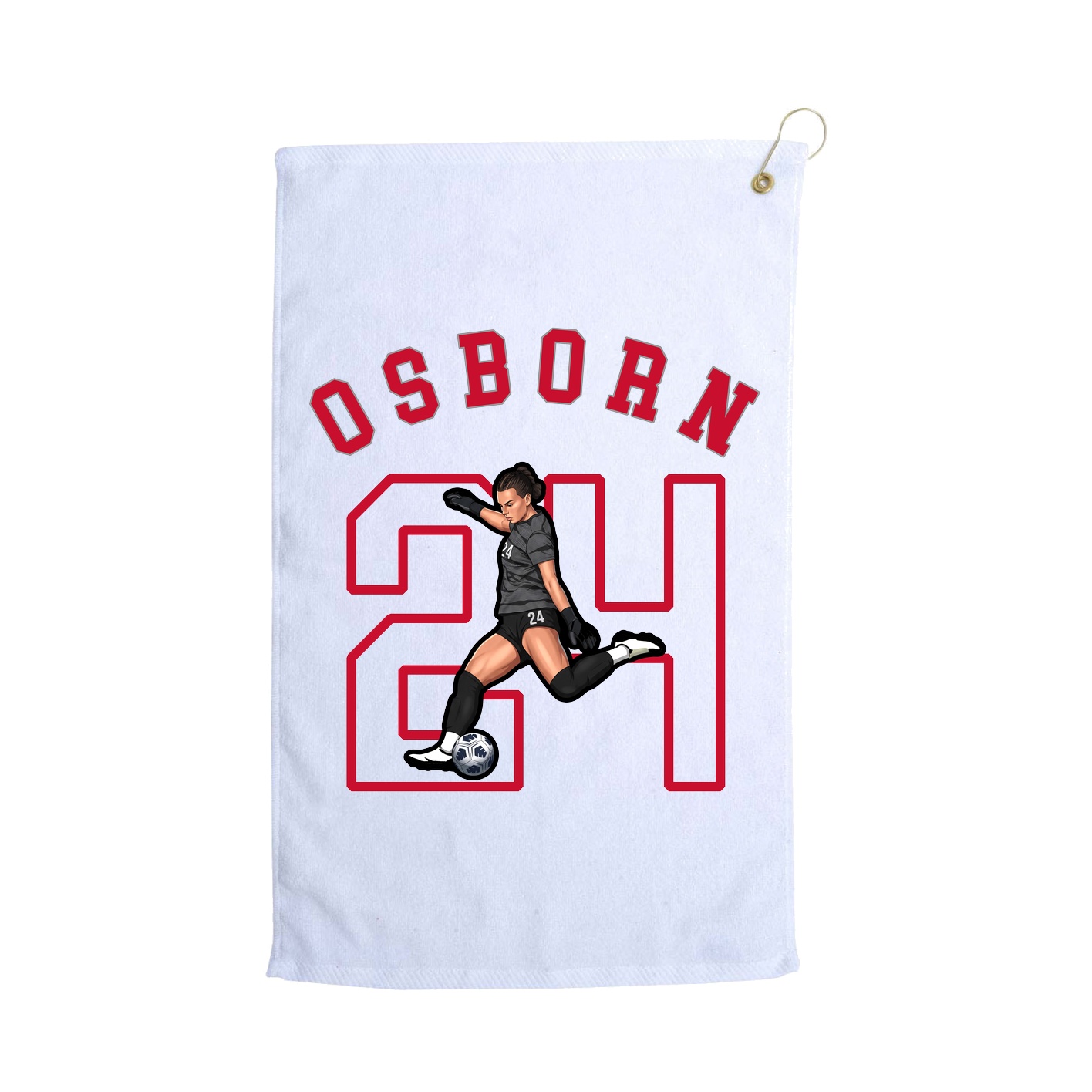 Terry Velour Golf Towel