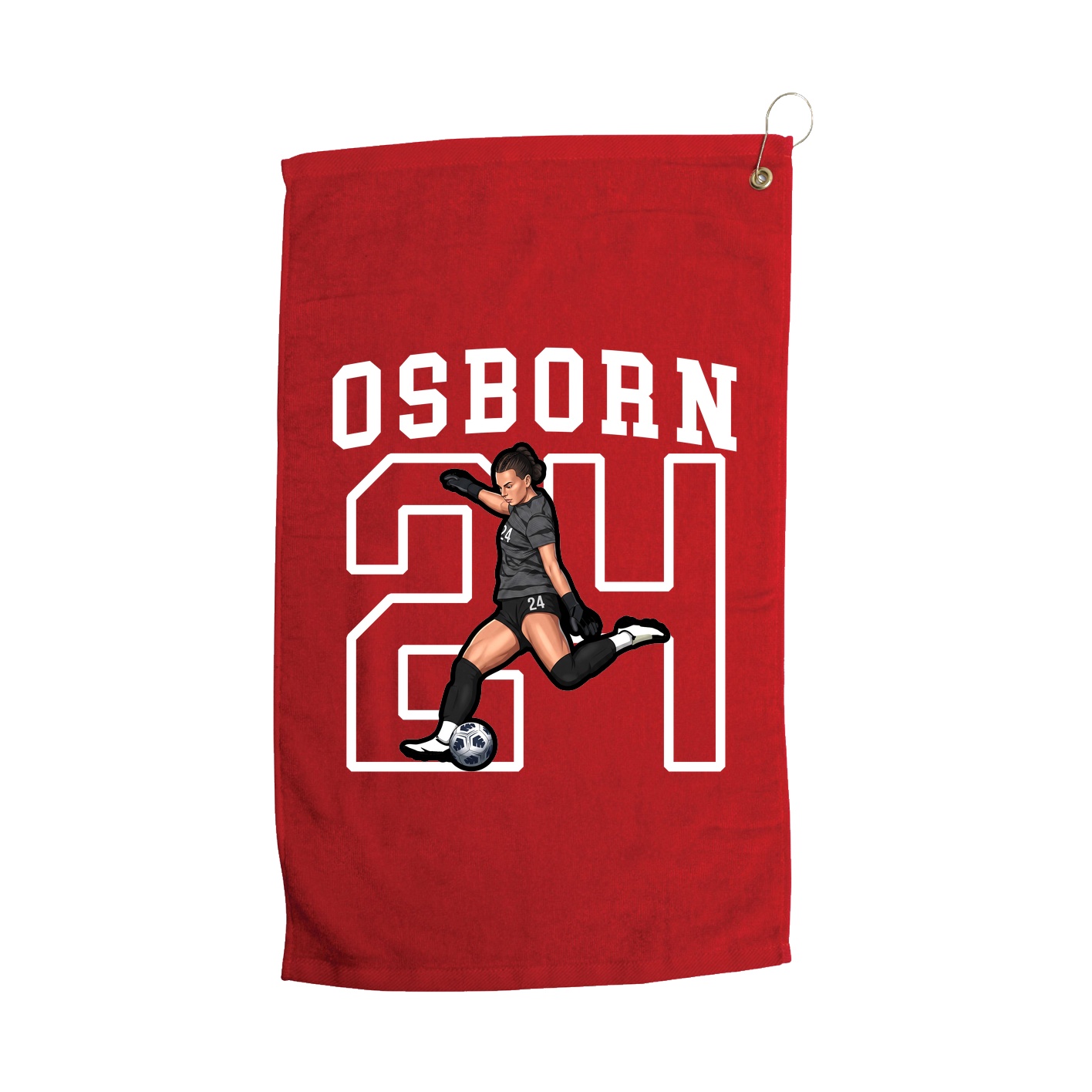 Golf Towel — Shirsey in Red