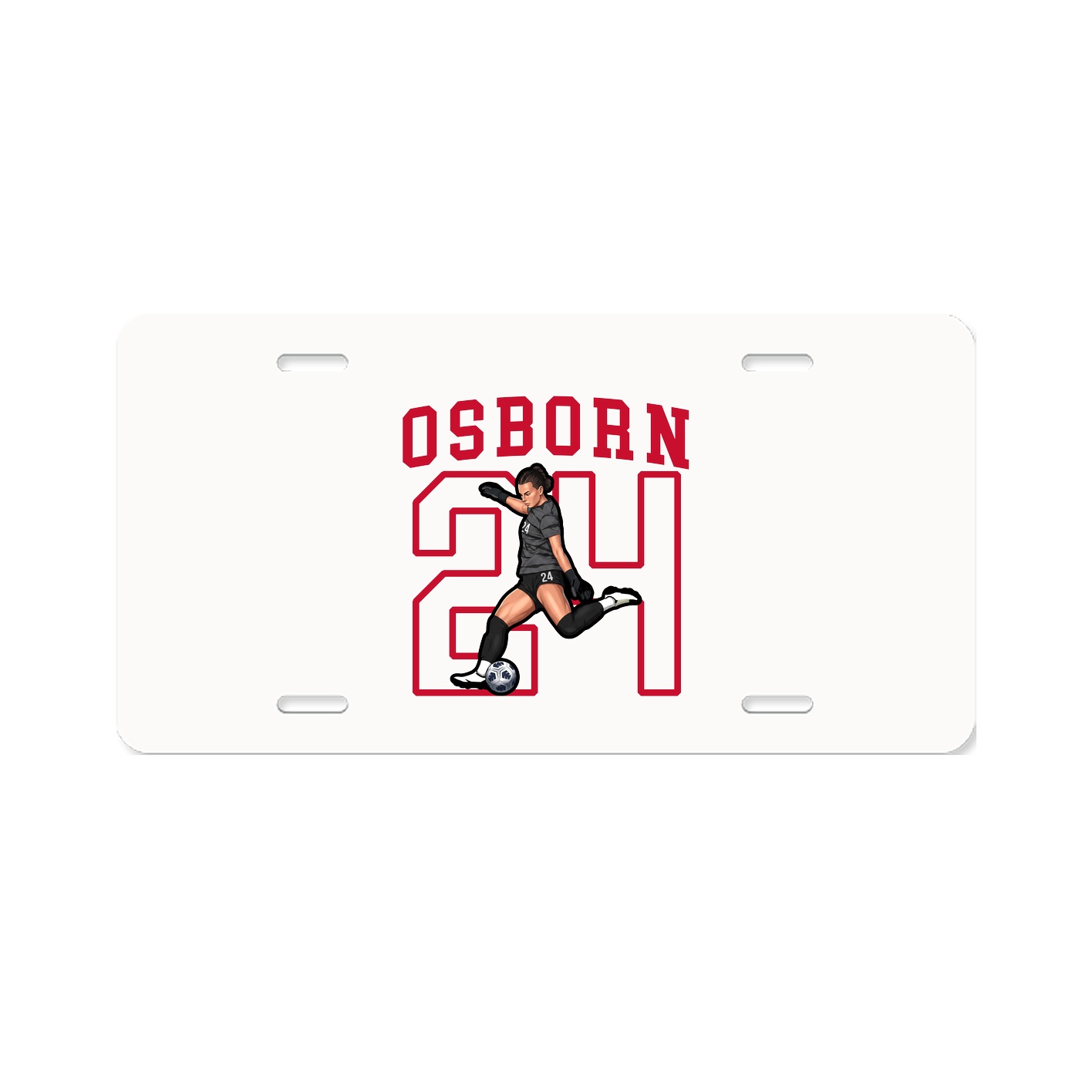 License Plate — Shirsey in Classic