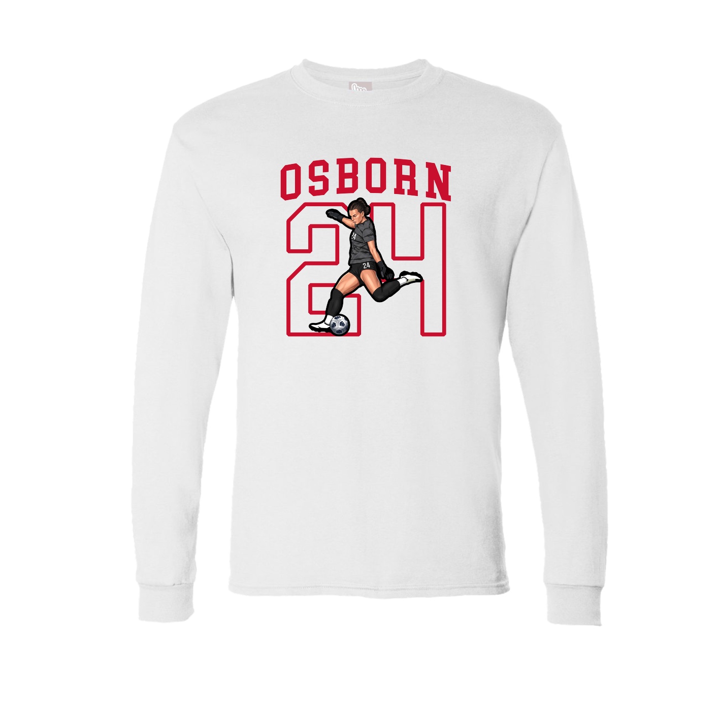 Long Sleeve Tee — Shirsey in White