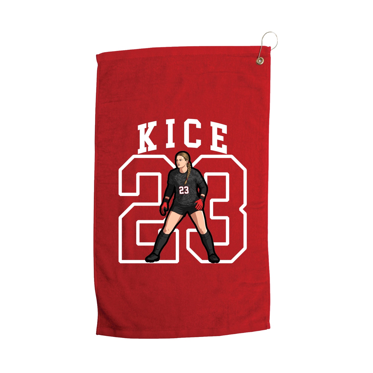 Golf Towel — Shirsey in Red
