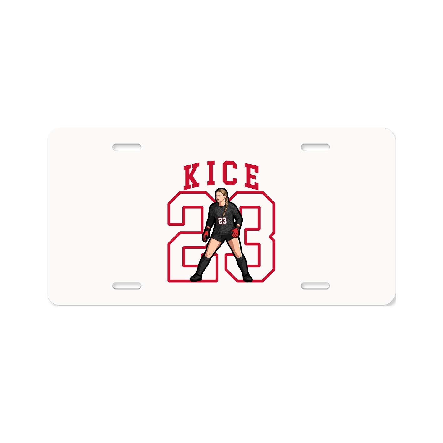 License Plate — Shirsey in Classic