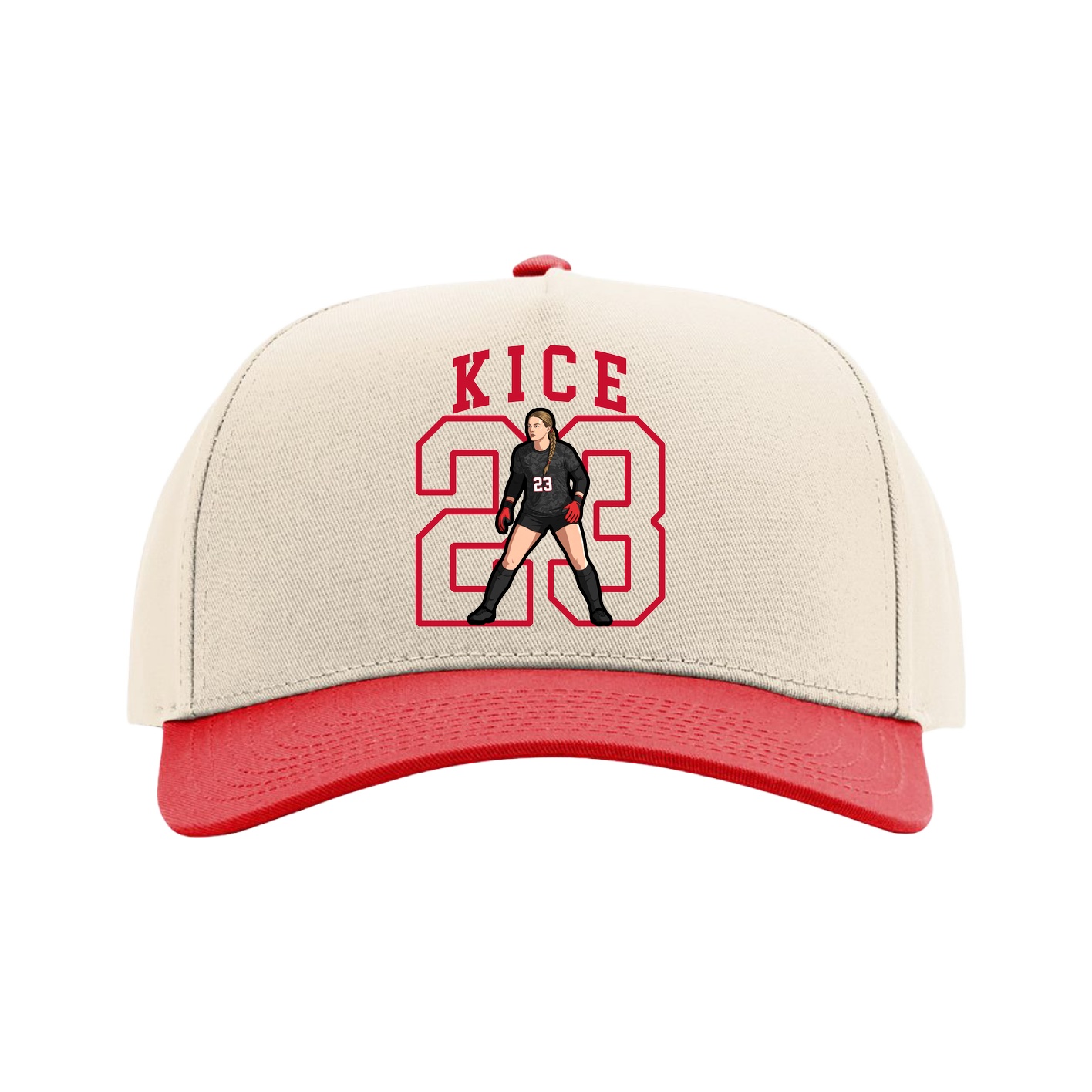 Full Fabric Five-Panel Champ Cap