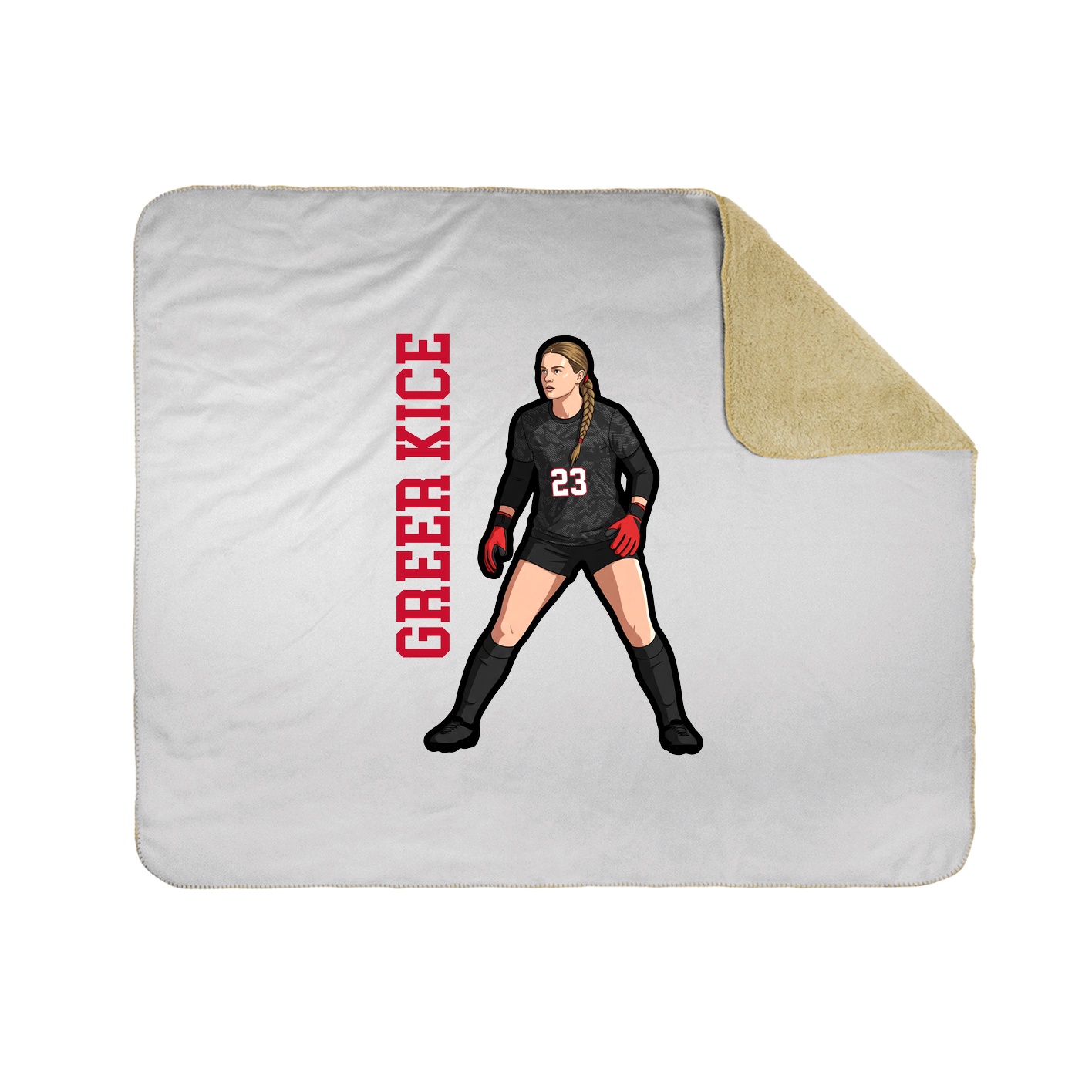 50x60 Sherpa Lined Throw Blanket