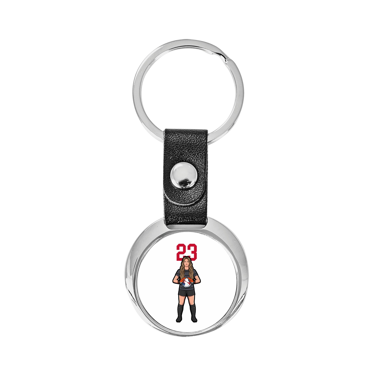 Key Chain — Number Top in Classic