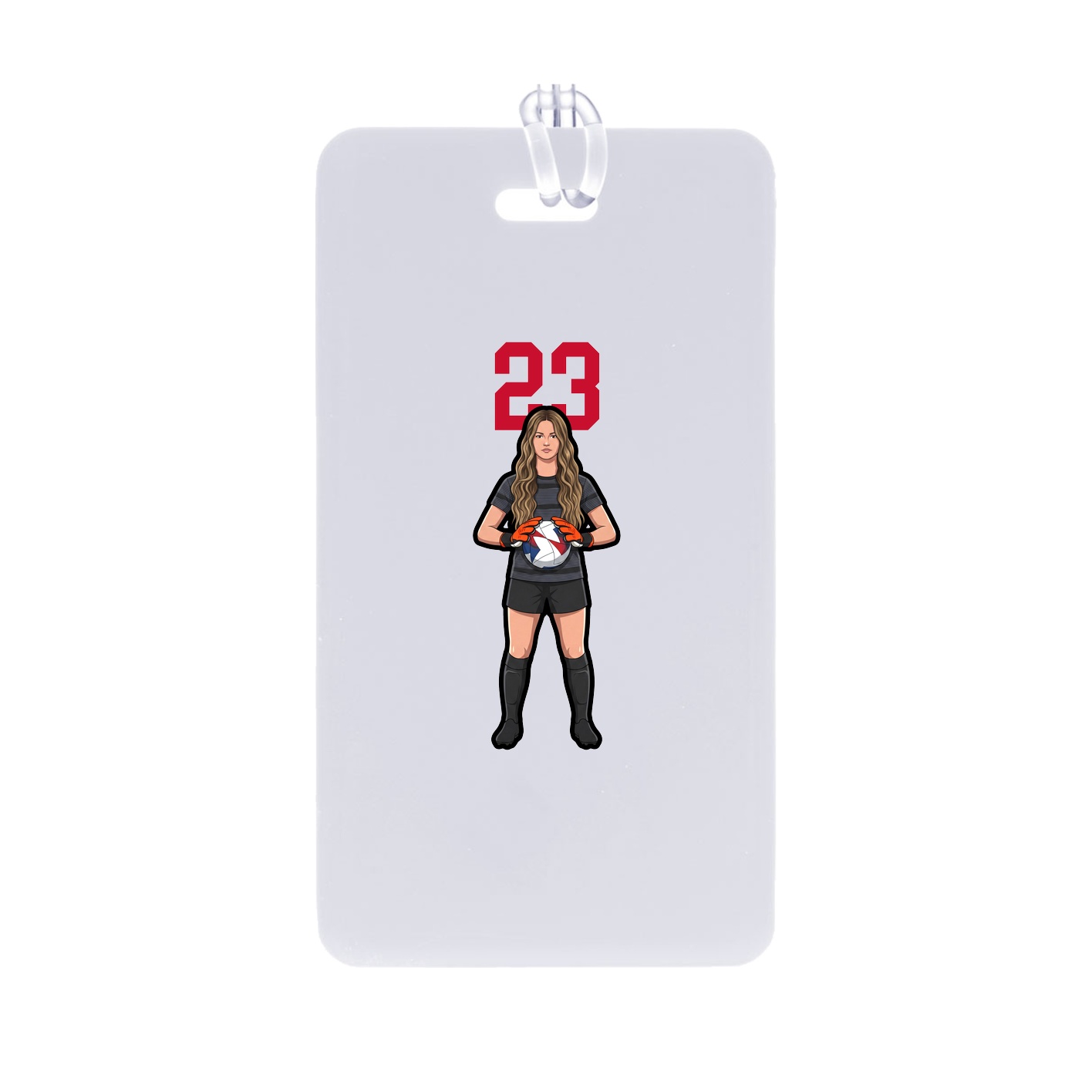 Bag Tag — Number Top in Classic