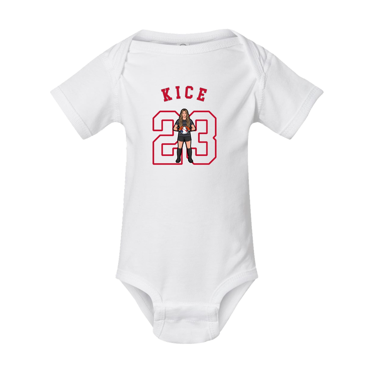 Baby Onesie — Shirsey Arch in White