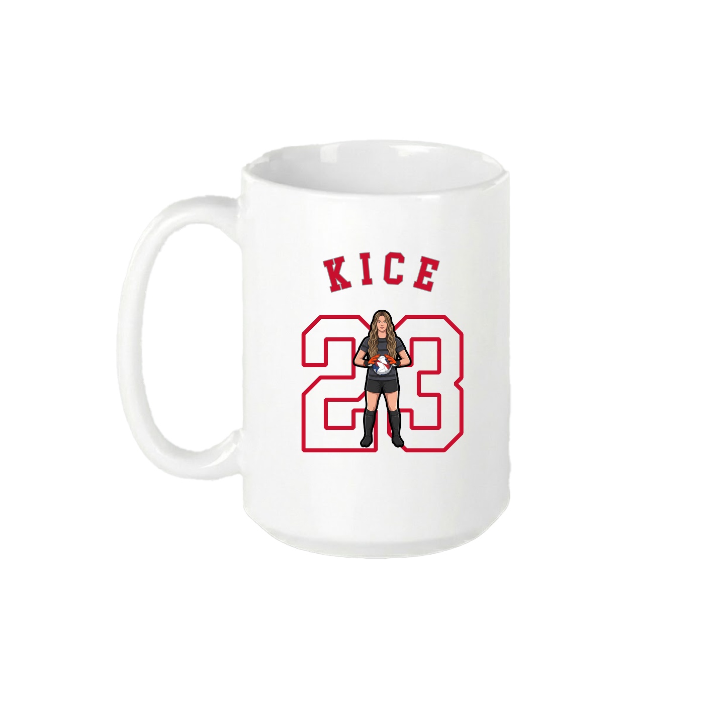 15oz Coffee Mug — Shirsey Arch in White