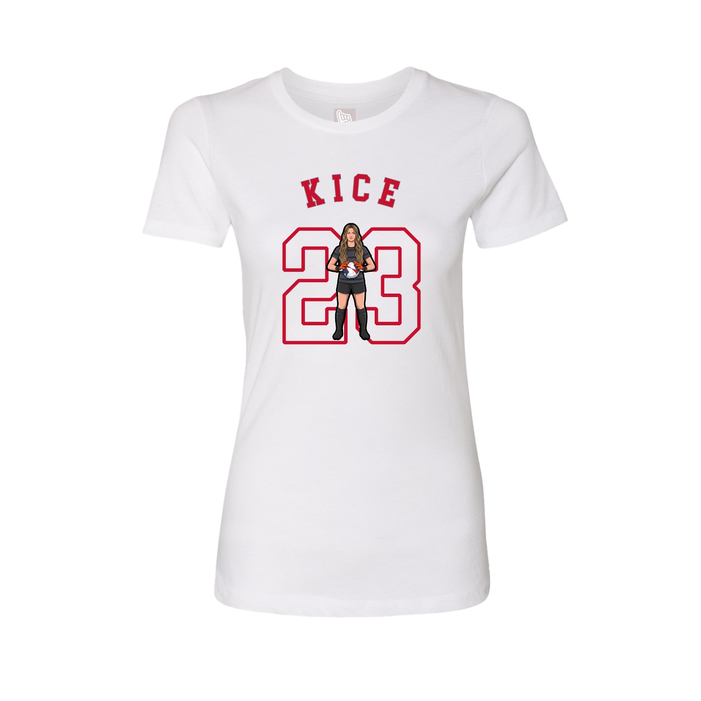 Womens Tee — Shirsey Arch in White