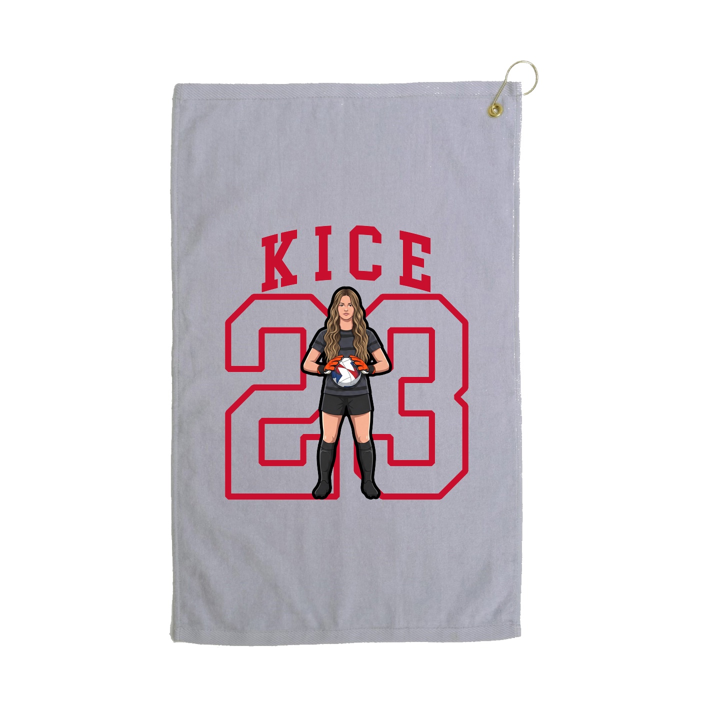 Golf Towel — Shirsey in Grey