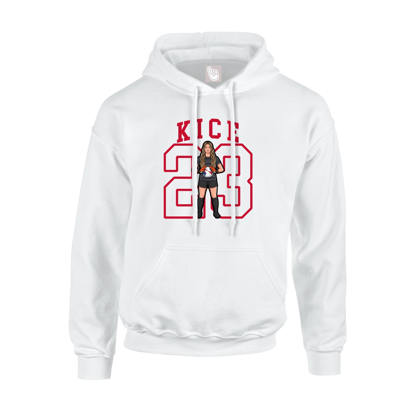 Youth Hoodie — Shirsey in White