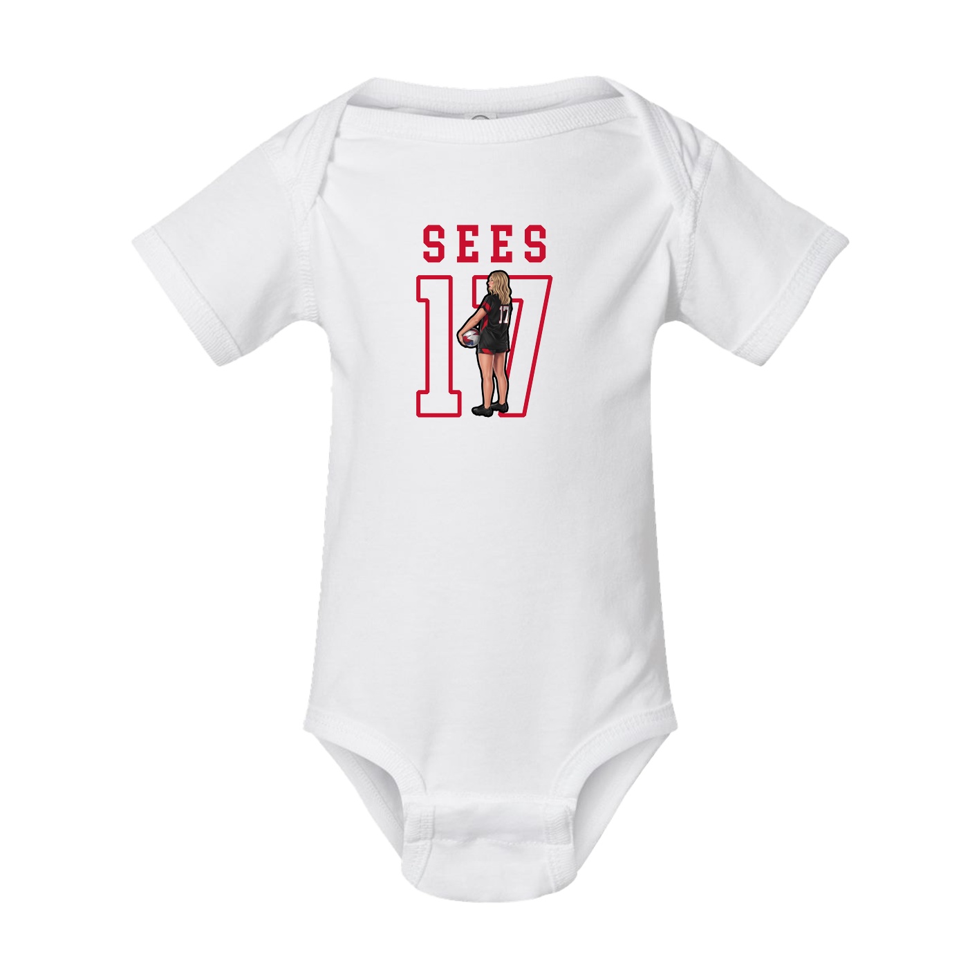 Baby Onesie — Shirsey in White