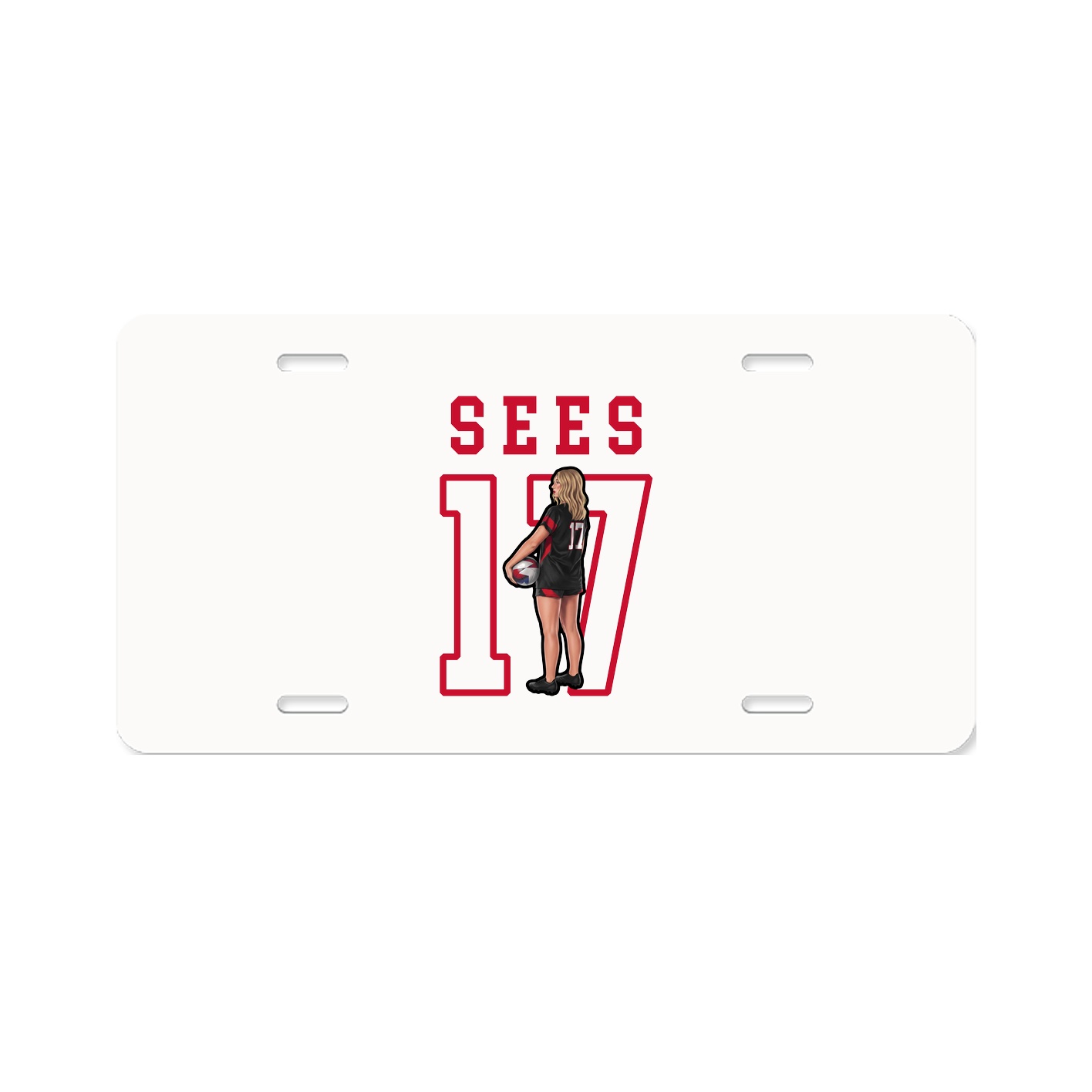 License Plate — Shirsey in Classic