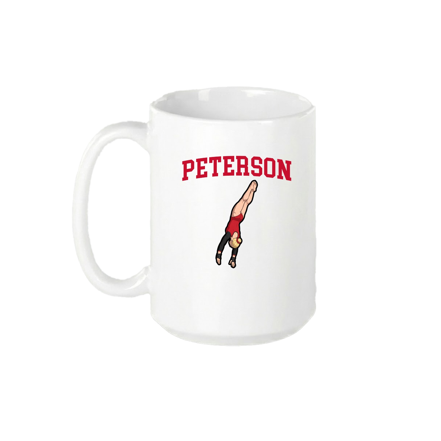 15oz Coffee Mug — Shirsey in White